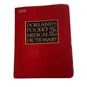 DORLAND’S POCKET MEDICAL DICTIONARY 27th EDITION